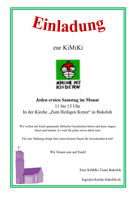 Wir feirern Nikolaus am 6. Dezember!