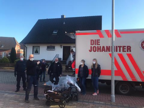 Die Johanniter haben uns nicht im Stich gelassen!