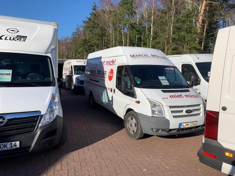 Der Weitertransport von Rehburg nach Ciesanow beginnt im großen Stil