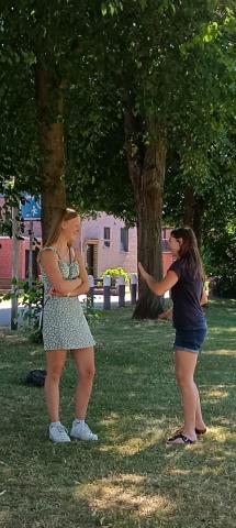 Die Teamerinnen unter sich