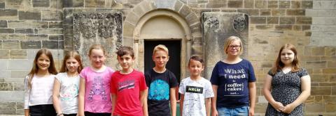 Gruppenbild nach dem ersten gemeinsamen Abendmahl