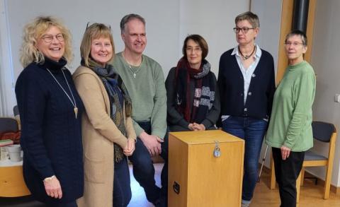 Der Wahlvorstand 2024 nach getaner Arbeit